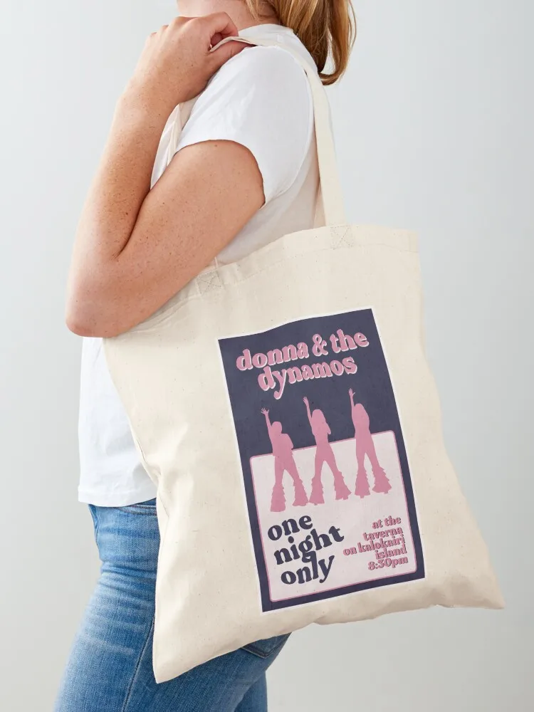 Donna & the Dynamos Tote Bag tote men university shopper canvas bags Canvas