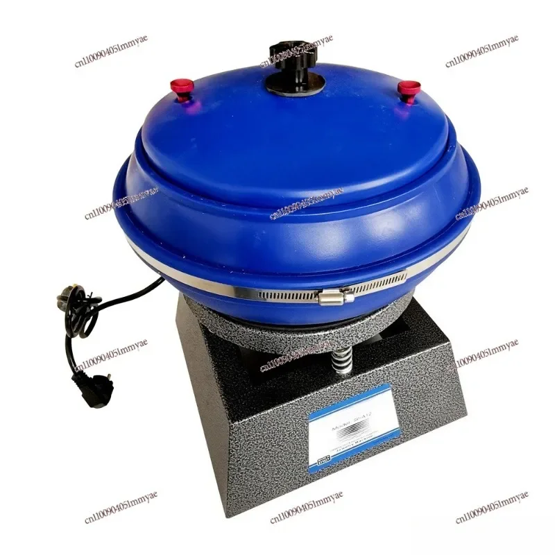 12 Inch Medium Vibration Polishing Machine Vibratory Tumbler for Jade Stone Polishing Bench Top
