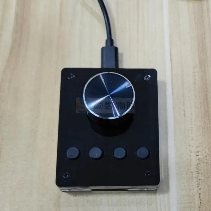 مشغل الوسائط المتعددة USB مخصص كتم حجم لوحة المفاتيح منظم تحكم تسجيل زر صغير