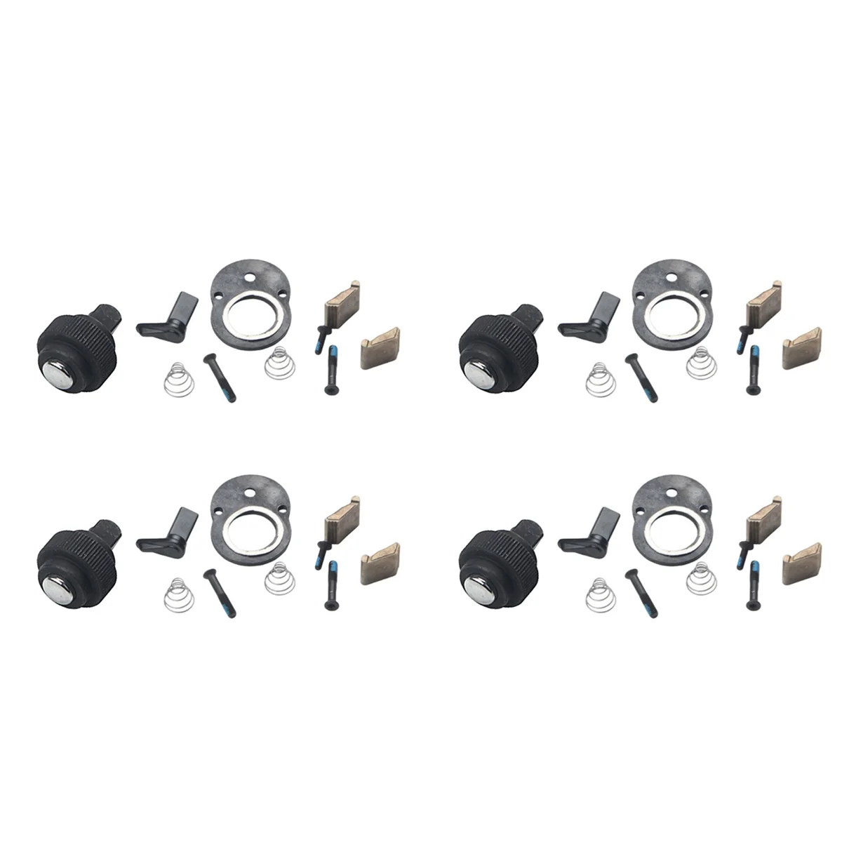 B84B-4X Repair Kit 1/4 Inch 72 Teeth Ratchet Socket Wrench Repair Accessories Ratchet Wrench Part Kit