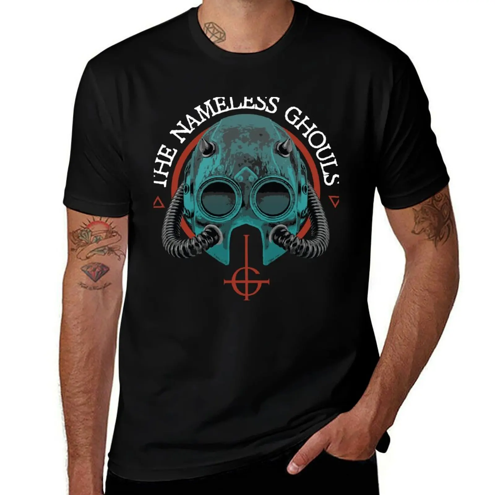 The Nameless Ghouls T-Shirt Daily Wear Plain Short Sleeve Shirt T-Shirt