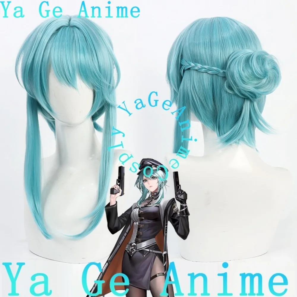 

Ya Ge аниме-магазин «Путь в никуда» Парик для косплея Nightingale с разноцветными смешанными волокнами Реалистичная съемная булочка для волос на коже головы