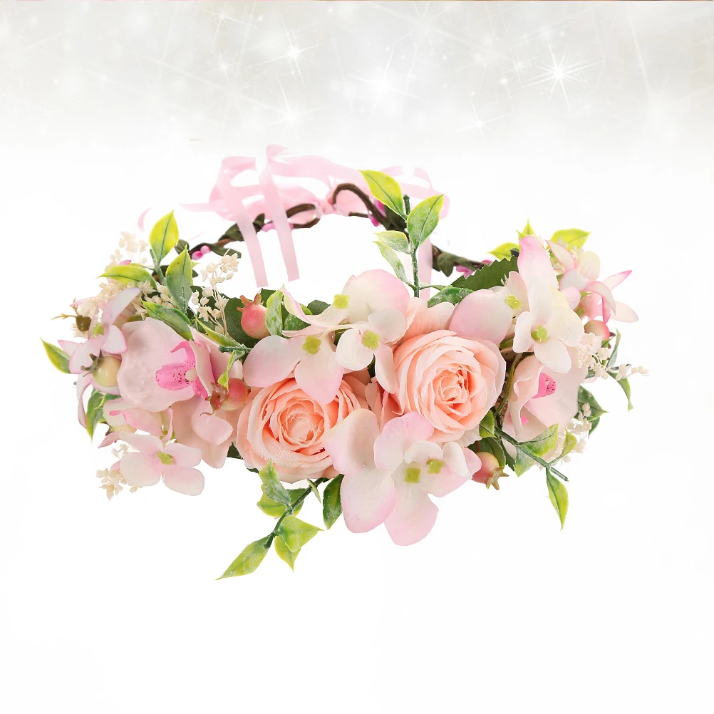 

Искусственный цветок розы, повязка на голову, реалистичный цветущий дизайн, свадебный костюм, головной убор с цветочным принтом для отпуска