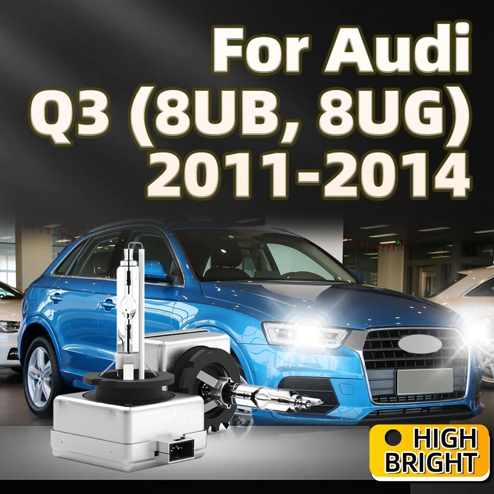 

2PCS 35W Car Headlight Bulbs D3S 6000K White 10000K Blue HID Xenon 3800LM Lamp For Audi Q3 8UB 8UG 2011 2012 2013 2014