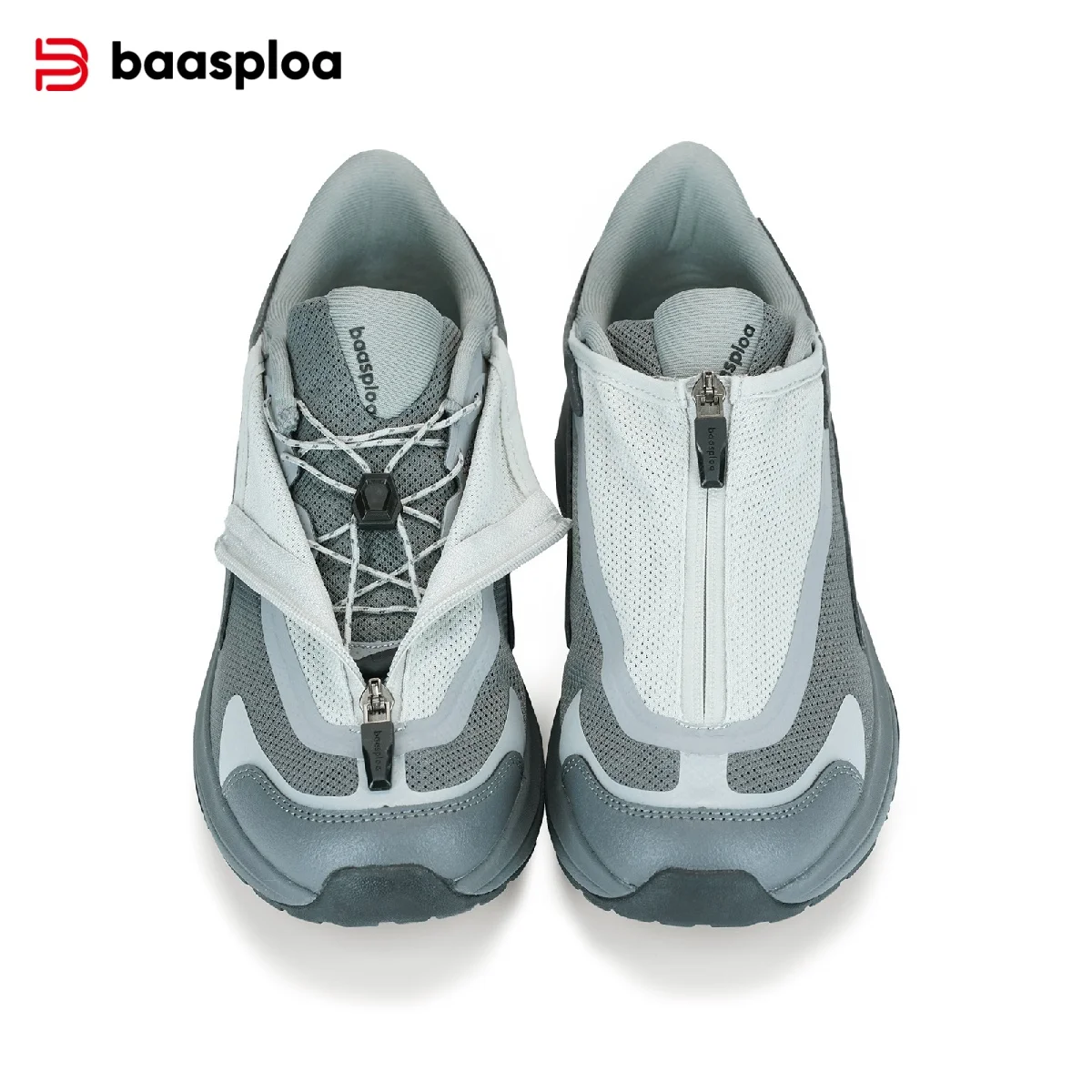 

Мужские кроссовки Baasploa для походов и треккинга, высококачественная обувь для активного отдыха, мужские кроссовки на молнии, дизайнерские, дышащие, из сетчатого материала.
