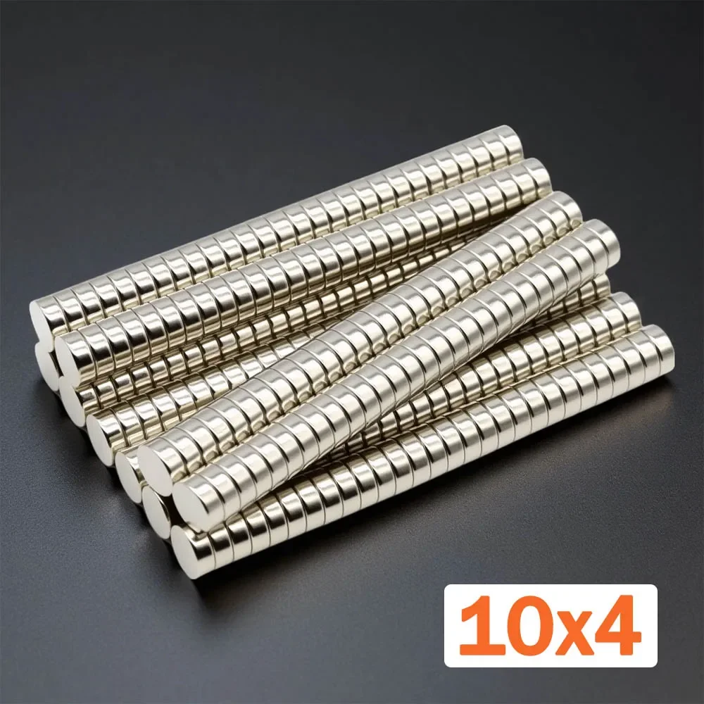 10x4mm Super Strong Magnet N35 Round Magnetic NdFeB Neodymium Magnet Powerful Disc imanes Refrigerator Magnets