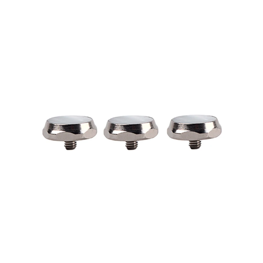 

3 Pcs Sax Button Saxophone Key Finger Chart Pad Buttons Parts Maintenance Valve Repair Props