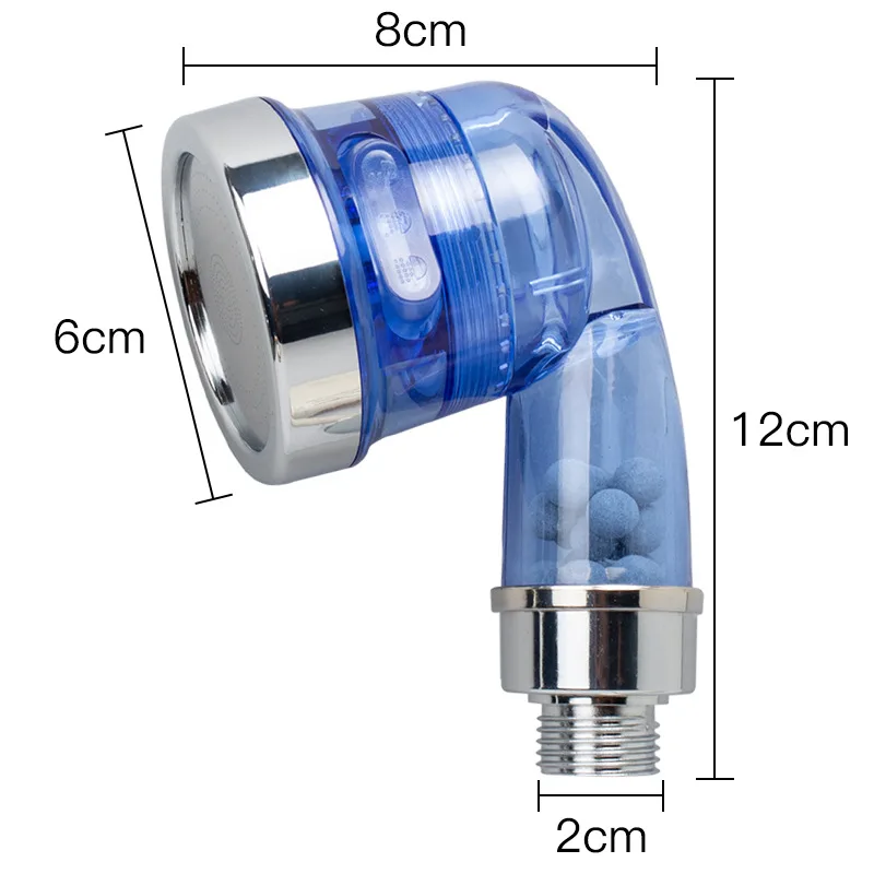 Handheld Big Shower Nozzle Shampoo Bed Pressurized Wash Hair Shower Head Salon Barbershop SPA Sprayer Massage Filter Bead Nozzle