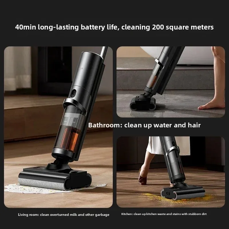 Deerma P50Slim 바닥 세탁기 진공 청소기 올인원 열풍 건조 자체 청소 220V