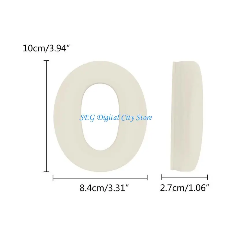 U75B Silikonowa nakładka na uszy do zestawów słuchawkowych HT2 Nauszniki Nauszniki Poduszka silikonowa