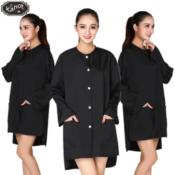 1pcs Professional Hairdressing Beauty SPA Gown Snap-fastener Robe Hair Capes Styling Barber Salon Hairdresser Wraps Cloth