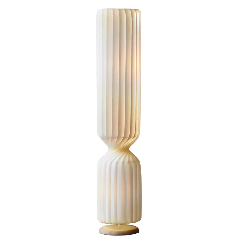 

Cream style floor lamp, living room sofa, study room, bedroom lamp, fabric vertical floor lamp