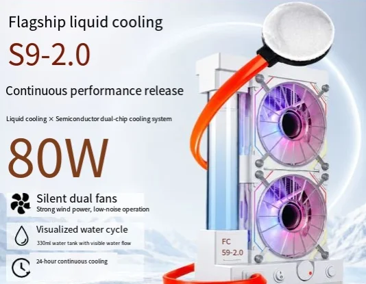 High-power Heat Dissipation，S9-2.0 Water-cooled Radiator Semiconductor Refrigeration