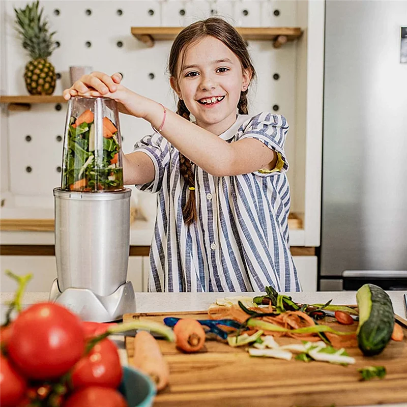 Pengganti 18Oz cangkir untuk Blender dengan Flip atas untuk pergi tutup, segel karet, untuk NutriBullet 600W dan 900W Blender