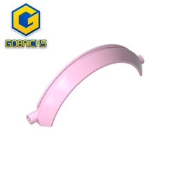 Gobricks GDS-21032 기술 패널 자동차 머드 가드 13x2x5 레고 71689와 호환 빌딩 블록 조립 어린이 장난감
