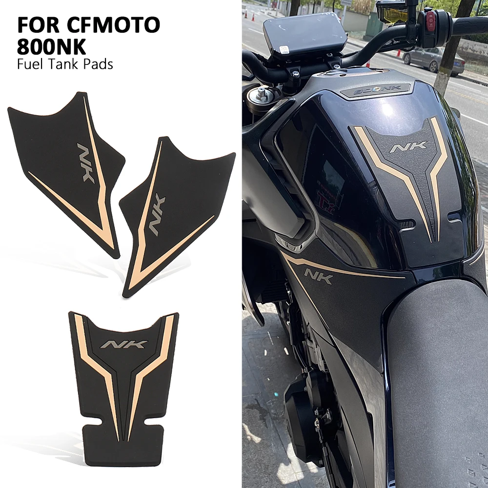 

Motorcycle Logo Anti-slip Tank Pads Fuel Gas Knee Grip Traction Pads Protection Sticker Side Decal For CFMOTO 800 NK 800NK 800nk