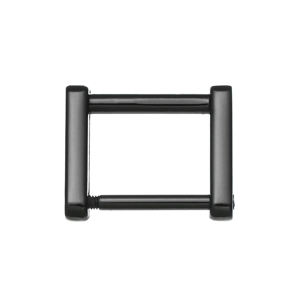 

Handle Metal Shoulder Webbing Buckle Clasp Leather Craft Rectangle Rings Buckle Bag Loop Strap Connector Screw Rings Buckle