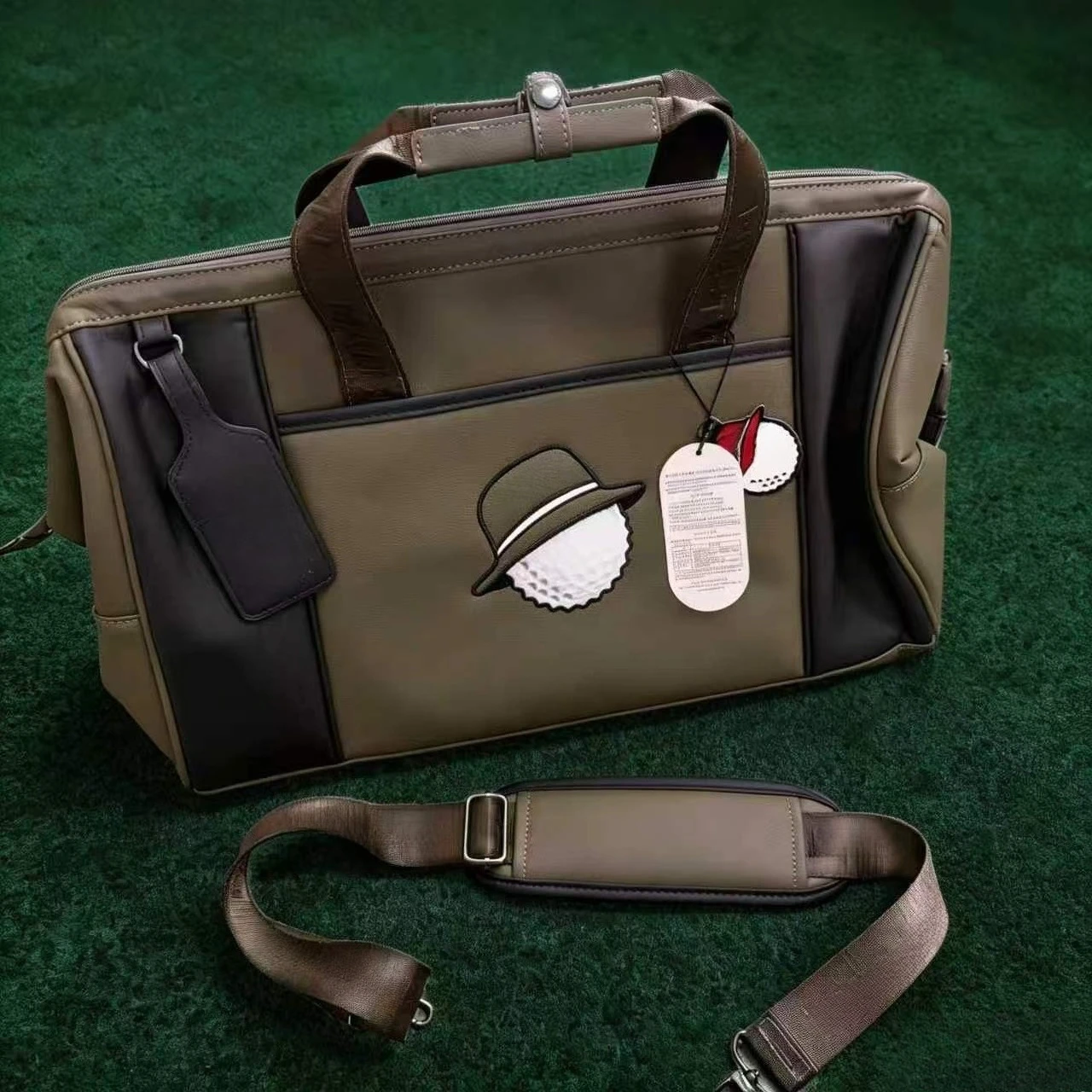 Thickened Waterproof Golf Bag Multifunctional Large Capacity Equipment Storage Duffle Backpack Handbag Men Women