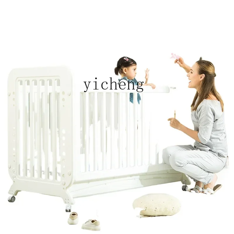 Baby Bed Stitching Bed European Children's Multi-Functional Babies' Bed