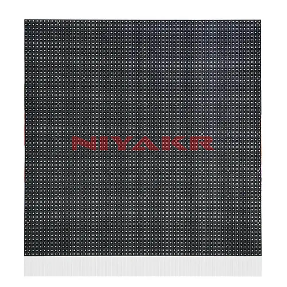 Indoor RGB Full Color Matrix P4 64x64 Pixels LED Display Module 256x256mm