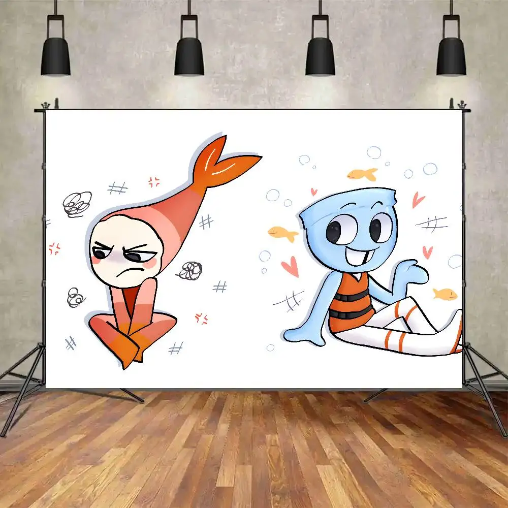 1pc Anime D-Dandys World Finn Photography Backdrop Tapestry Wall Hanging Studio Equipment Home Decor Accessories - Detail 1