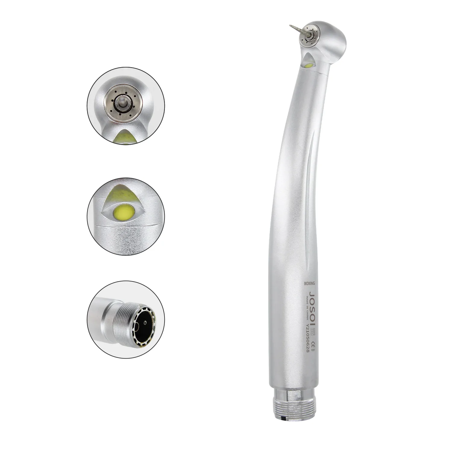 Never dead LED 2.0 Dentals handpieces turbina led 4 water spray dentals handpiece with LED light high speed dentals handpieces