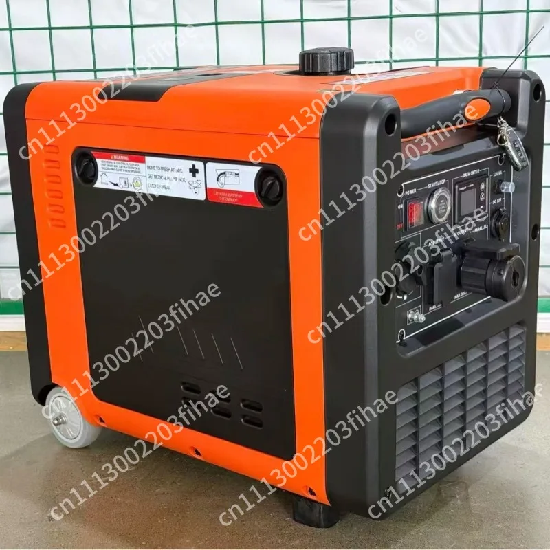 220V 60Hz 5.5KW digital variable frequency generator, tie rod type