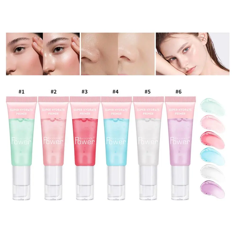 24ml Super Hydrate Primer Gel Based Hydrating Face Primer For Smoothing Skin Gripping Makeup Invisible Pore Colorless Prime P7t2