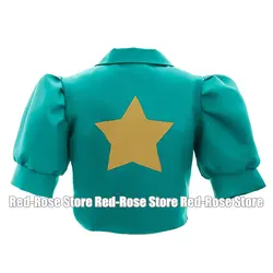 Steven Universe Cosplay Steven Pearl Green Star Coat Jacket Uniform Pearl Cosplay Costume