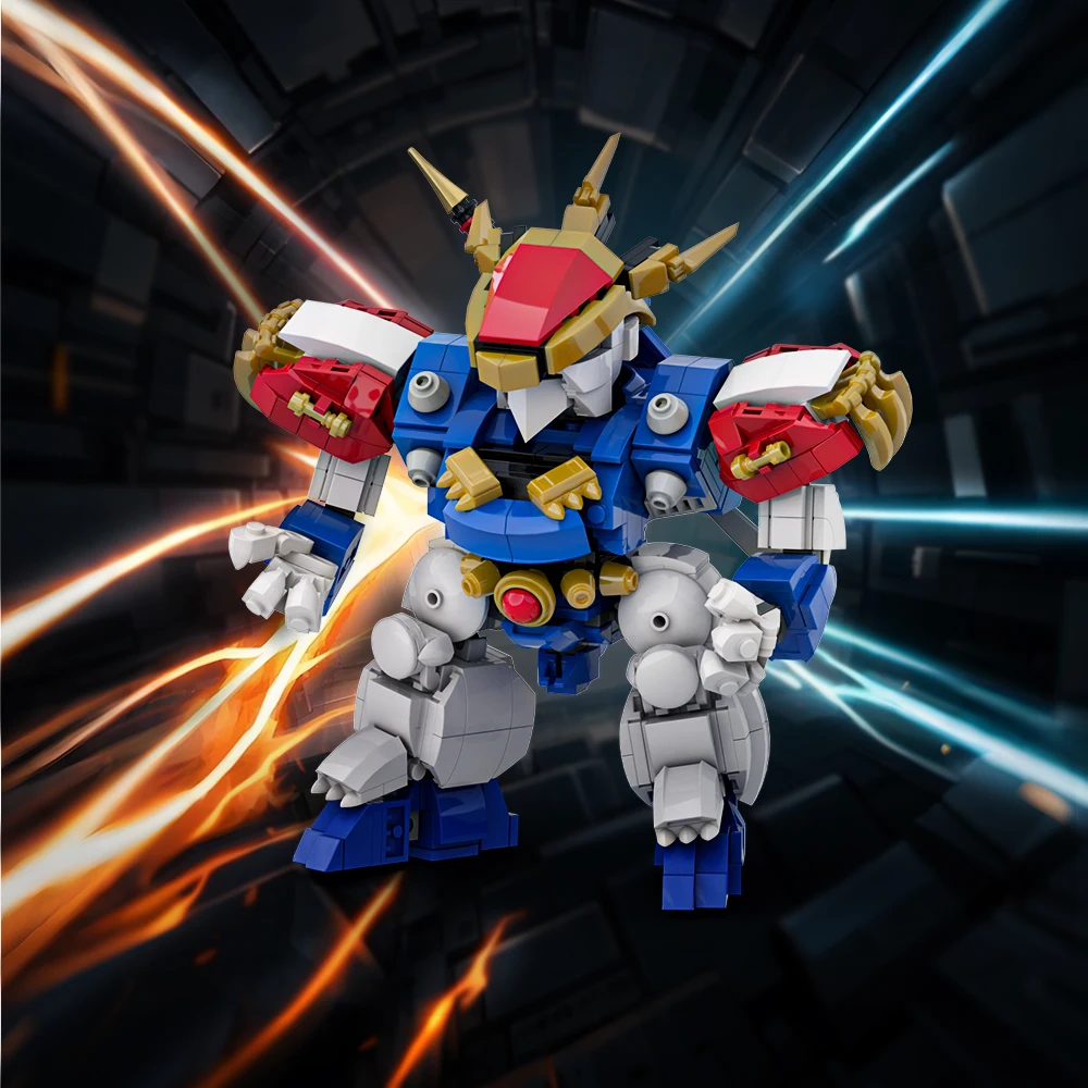 653 قطعة MOC لعبة الفيلم التنين ووريورز Ryujinmaru اللبنات شخصيات كرتونية Mecha روبوت نموذج تجميعها جمع اللعب ﻿ هدية