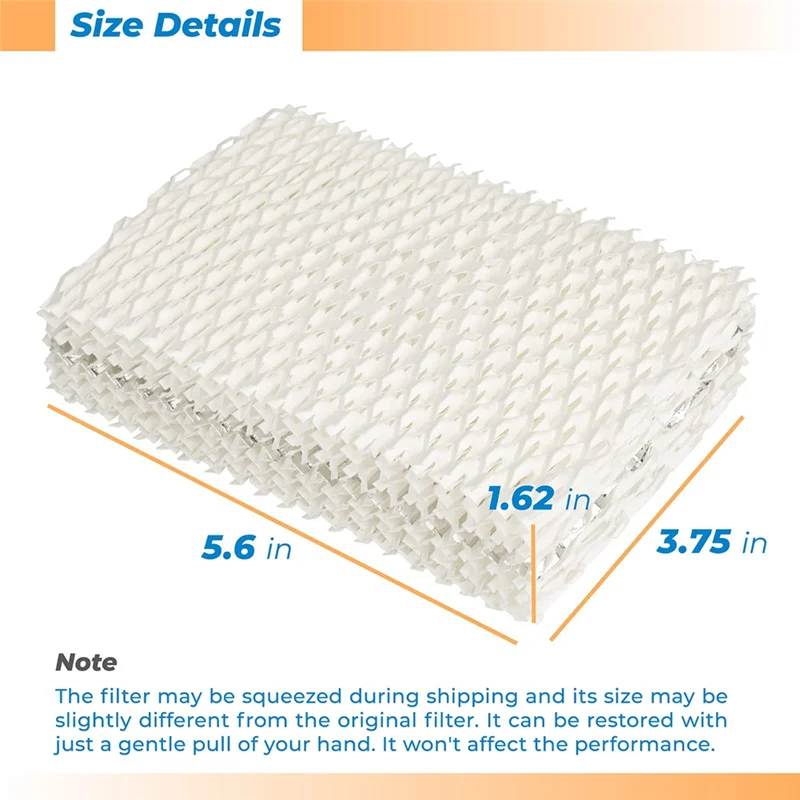 【Hot Price】EQ-2119-UL EQWF813 Humidifier Filter Humidifier Filter Replacement For Equate Humidifier Wick Filter