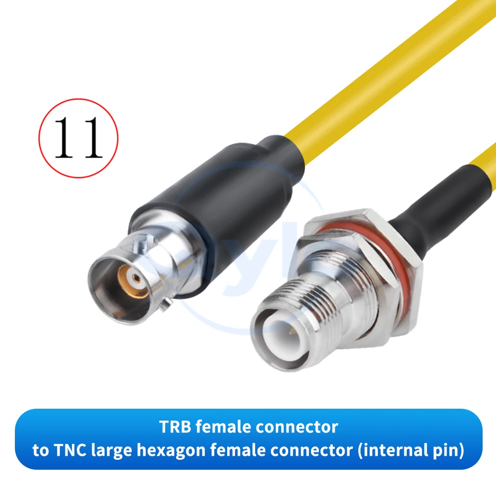 TRB to TNC Triple Coaxial RF Test Adapter Cable TRB/TNC TRC50-2 Low Noise TRB to TNC Cable (1 pcs)