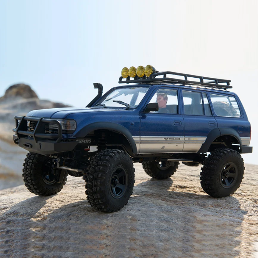 

1/18 FMS FCX LC80 RTR RC Car Fms RC LC80 Land Cruiser 2,4 ГГц 4WD Внедорожный радиоуправляемый альпинистский автомобиль Модель автомобиля