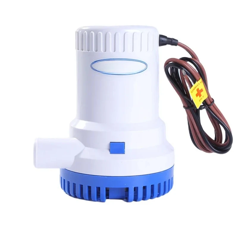 

2000GPH 12V Electric Bilge Pump 10A High Flow for Submersible Marine Boat/Yacht/Pool for Water Booster/agricultural Irrigation