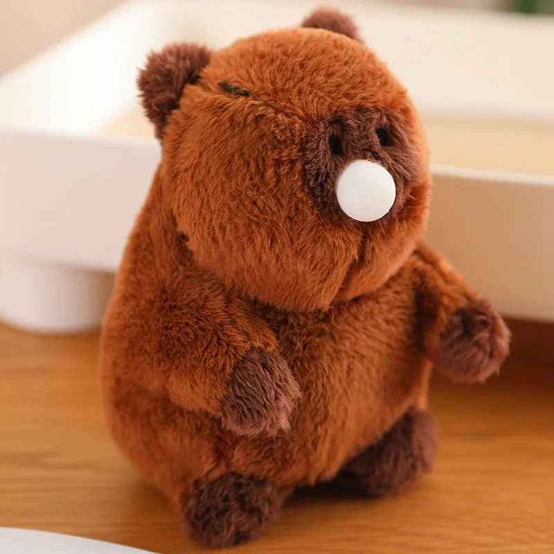 Figuras de acción de burbujas de felpa de Capybara para niños, muñeco de felpa suave de Anime, regalo