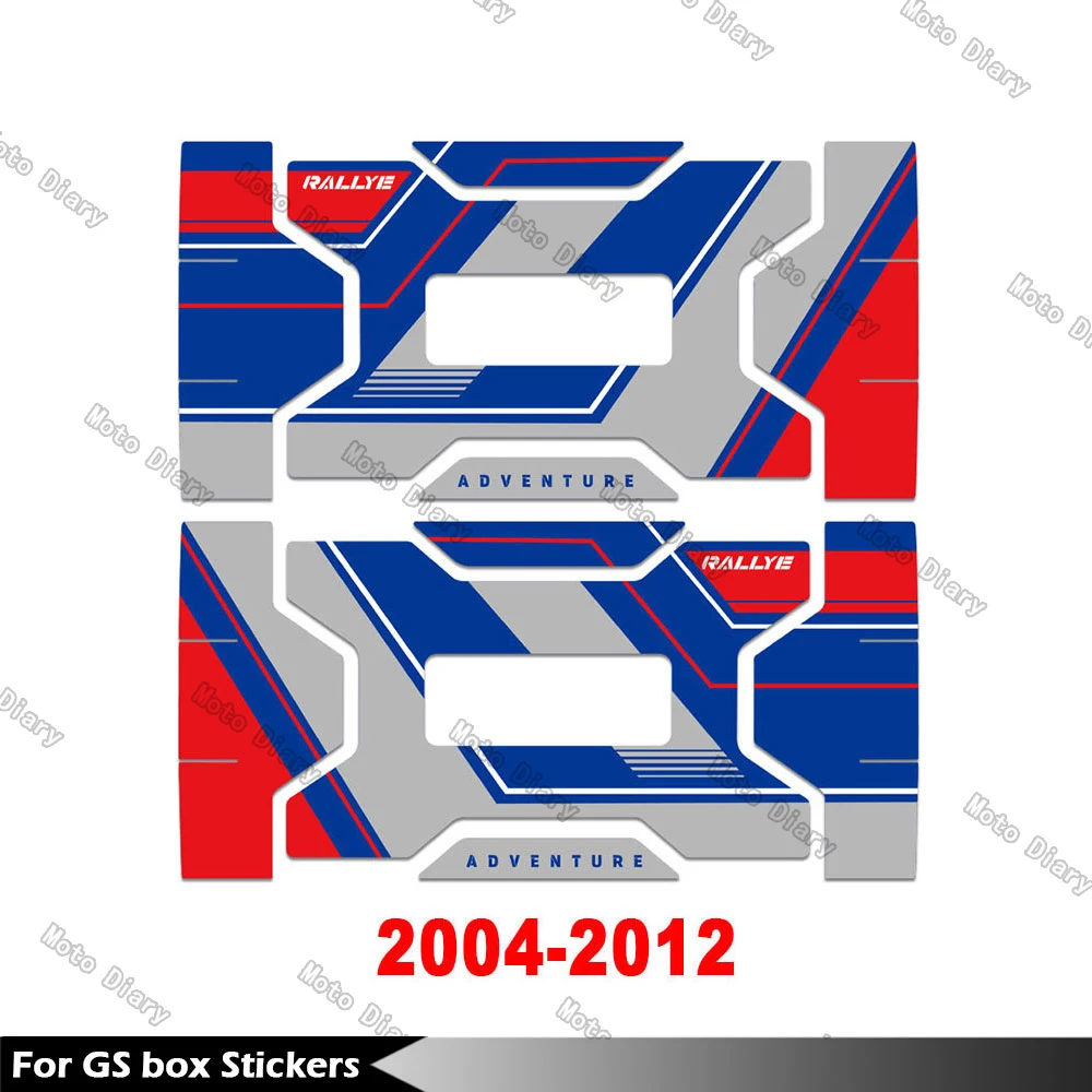 Naklejka na kufer motocyklowy, aluminiowa skrzynka, naklejki na boczne kufry, walizki, naklejki na R1200GS R1250GS R1250 GS 2004-2024 Rallye