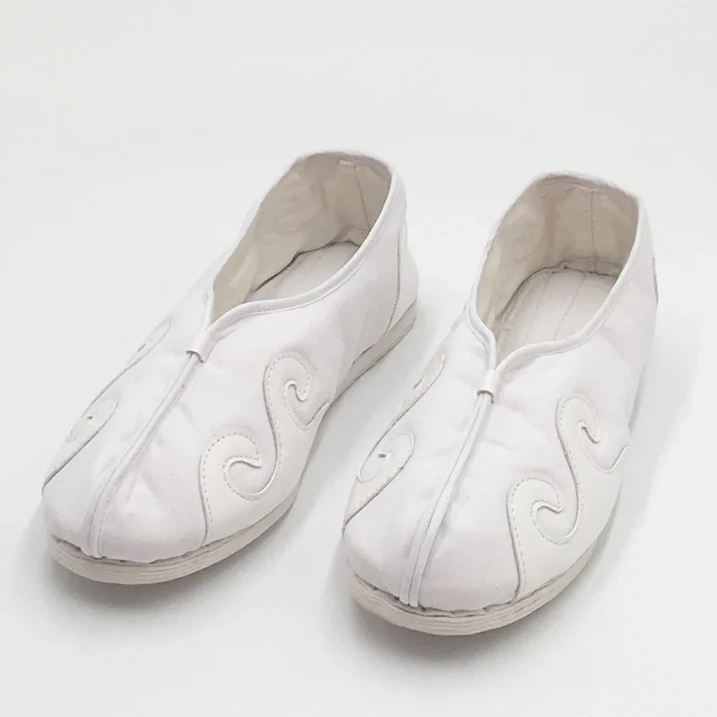 Strong Cloth Soles Cotten Breathable Taoist Shoes Chinese Traditions Footwear Tai Chi Shoes  Kung Fu Wushu Shoes