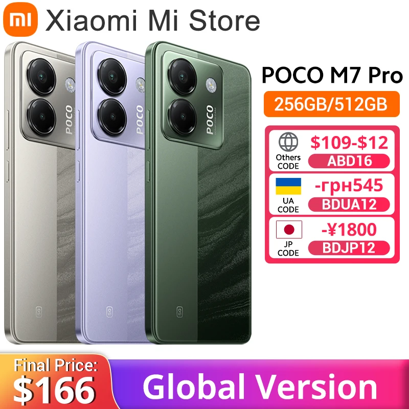 Poco m7 pro versão global mtk dimensão 7025-ultra 120hz fhd + display amoled para cuidados com os olhos câmera 50mp 5110mah bateria nfc