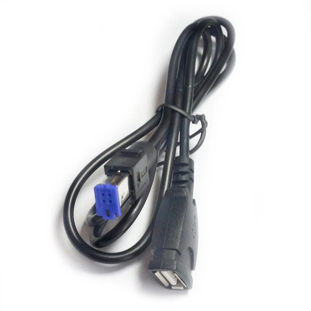 Biurlink Samochodowy adapter kabla audio USB AUX-In 4-pinowe złącze do Nissana
