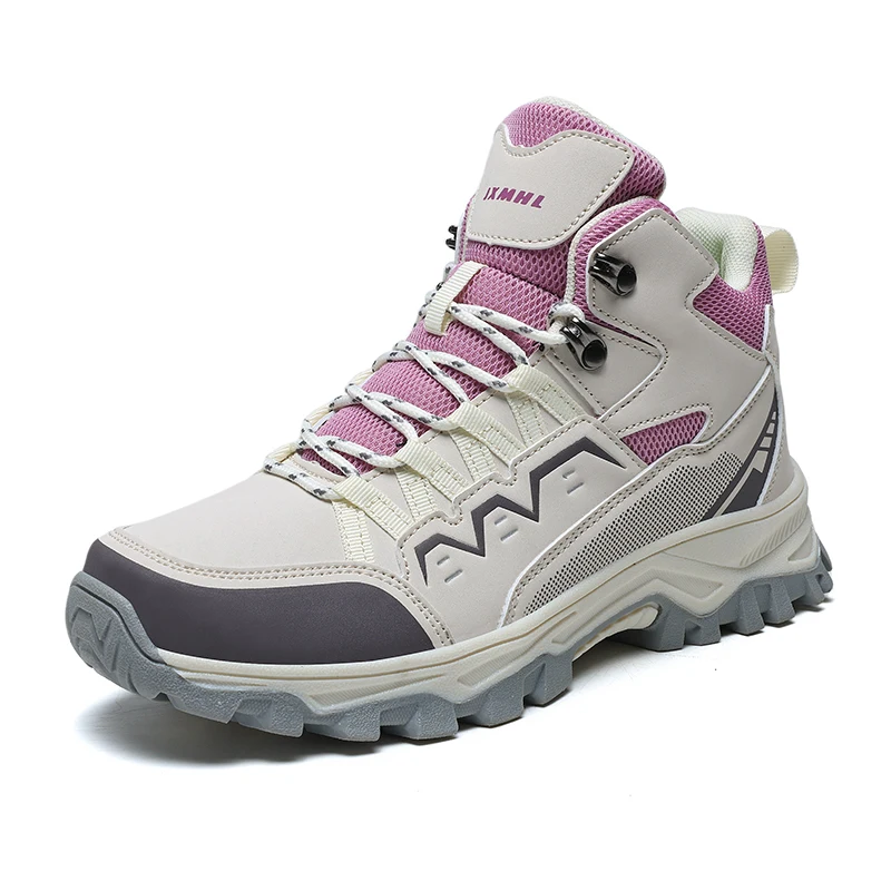 รองเท้าเดินป่าสำหรับผู้ชาย รองเท้าเดินป่าสำหรับทุกฤดู รองเท้าเดินป่าแบบผูกเชือกต่ำ รองเท้าเดินป่ากันน้ำและกันลื่นสำหรับการเดินทางกลางแจ้ง