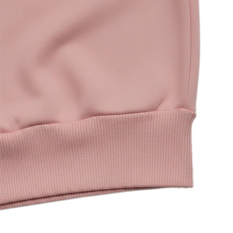Round Neck Bow Sweatshirt Regular Length Sweet and Fresh with Pullover Patchwork Regular Sleeve Autumn Loose Fit Women Hoodie