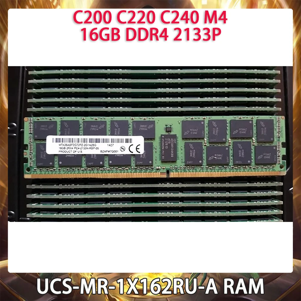 

For Cisco C200 C220 C240 M4 16GB DDR4 2133P Server Memory UCS-MR-1X162RU-A RAM Works Perfectly Fast Ship High Quality