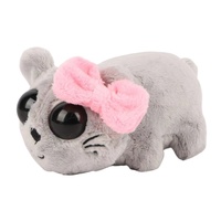 Sad Hamster Musical Plush Toy Kawaii Soft Stuffed Animal Cute Hamster Plushie Doll For Christmas Birthday Gift