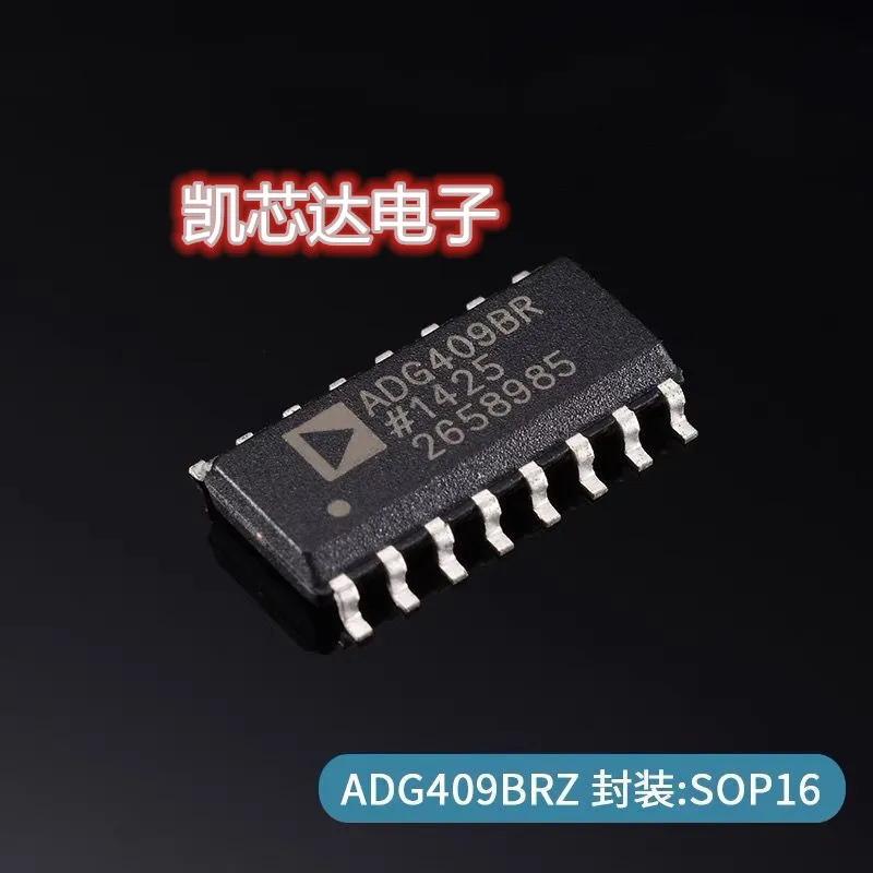 New Original 10pcs ADG409 ADG409BR ADG409BRZ SOP16 Interface - Analog Switch Chip