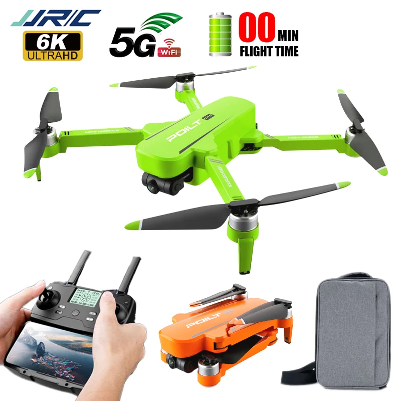 JJRC X17 RC Drone With Dual Camera 6K Quadcopter GPS 28 Minutes Operating Time Optical Flow Brushless Foldable Helicopter Toy