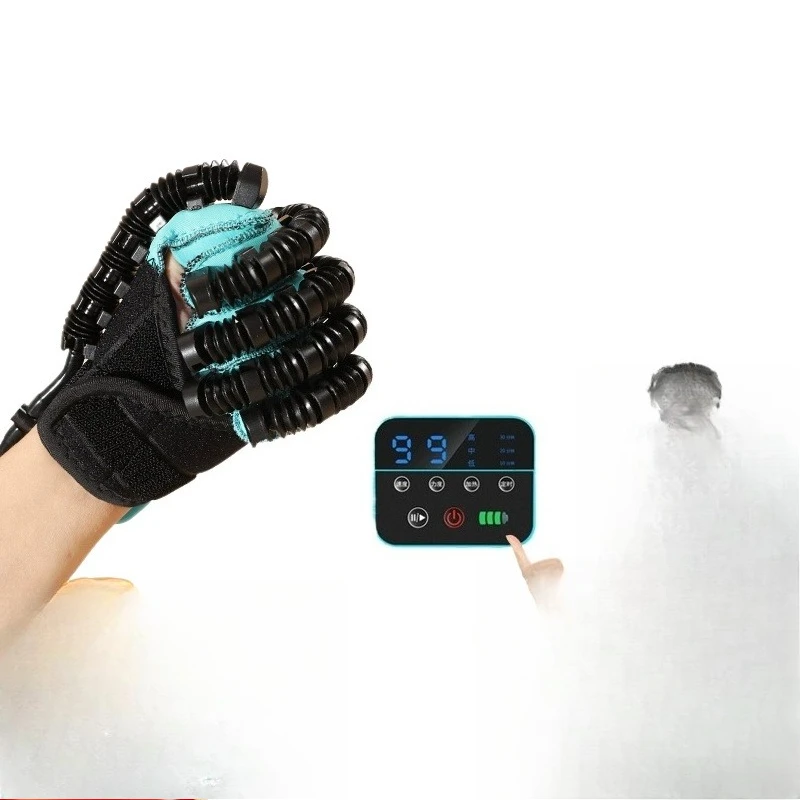 

Hand Finger Training Equipment Five Finger Hand Function Exercise Flexion Electric Robot Gloves