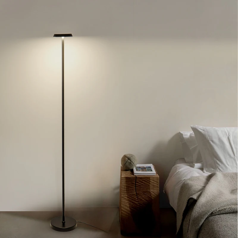 Minimalist Creative LED Floor Lamp Nordic Minimalist Sofa Next To Bedroom Bedside Home Living Room Wall Corner Ambient Light