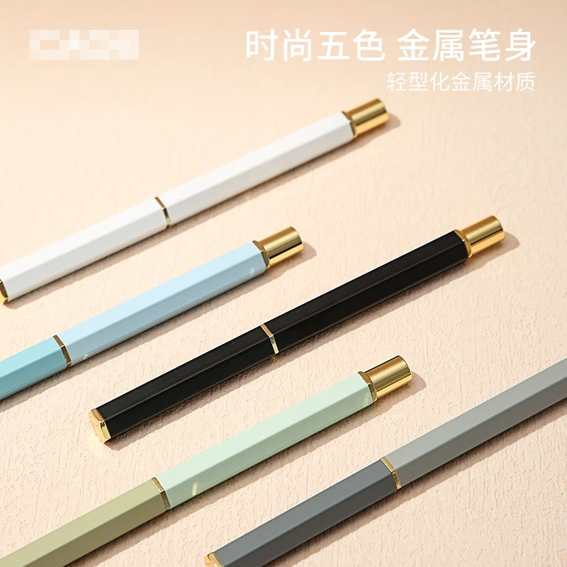 Kajie signature pen high color value gel pen heavy feel metal test special ball pen Office conference business Pen Glass pen