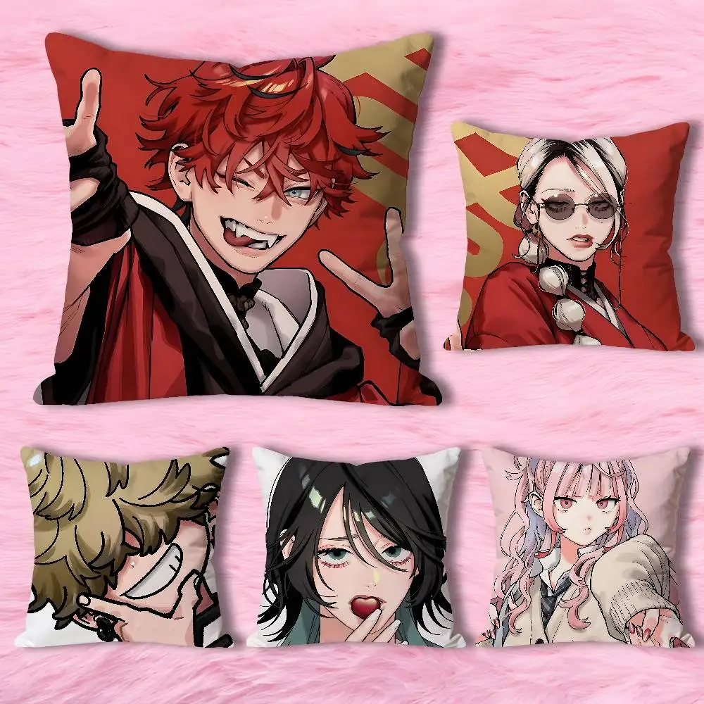 

Manga G-Gokurakugais-S Pillow Cases for Bedroom Living Room Sofa Home Decor Polyester Cushion Cover with Zipper