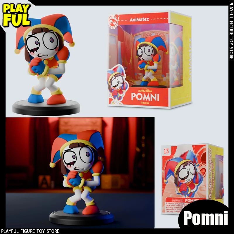 

New In Stock Original The Amazing Digital Circus Costume Anime Figure Pomni Zooble Kinger Jax Gummigoo Ragatha Doll Toys Gift